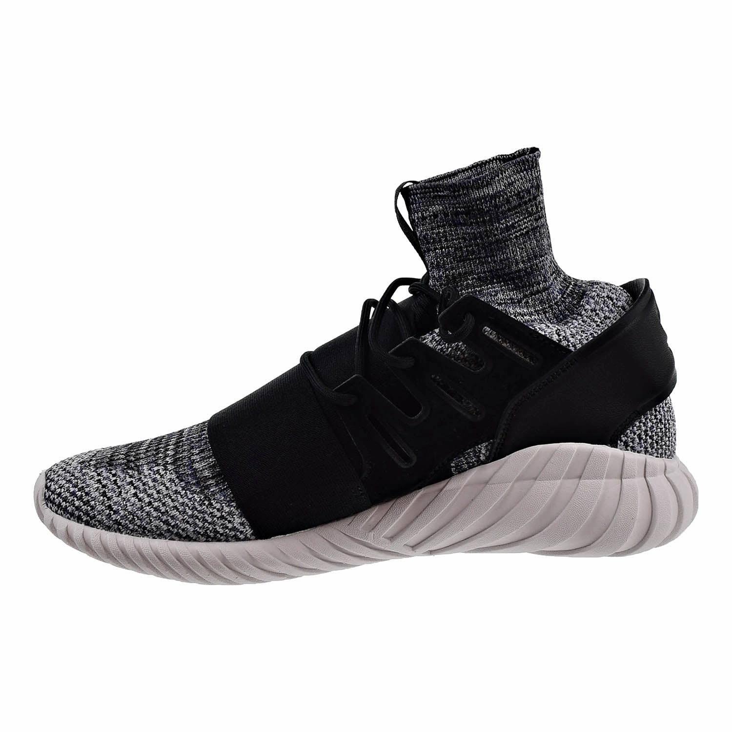 Adidas Tubular Doom Primeknit Mens Shoes Black/Grether/TechInk Miles Morales Shoes Adidas