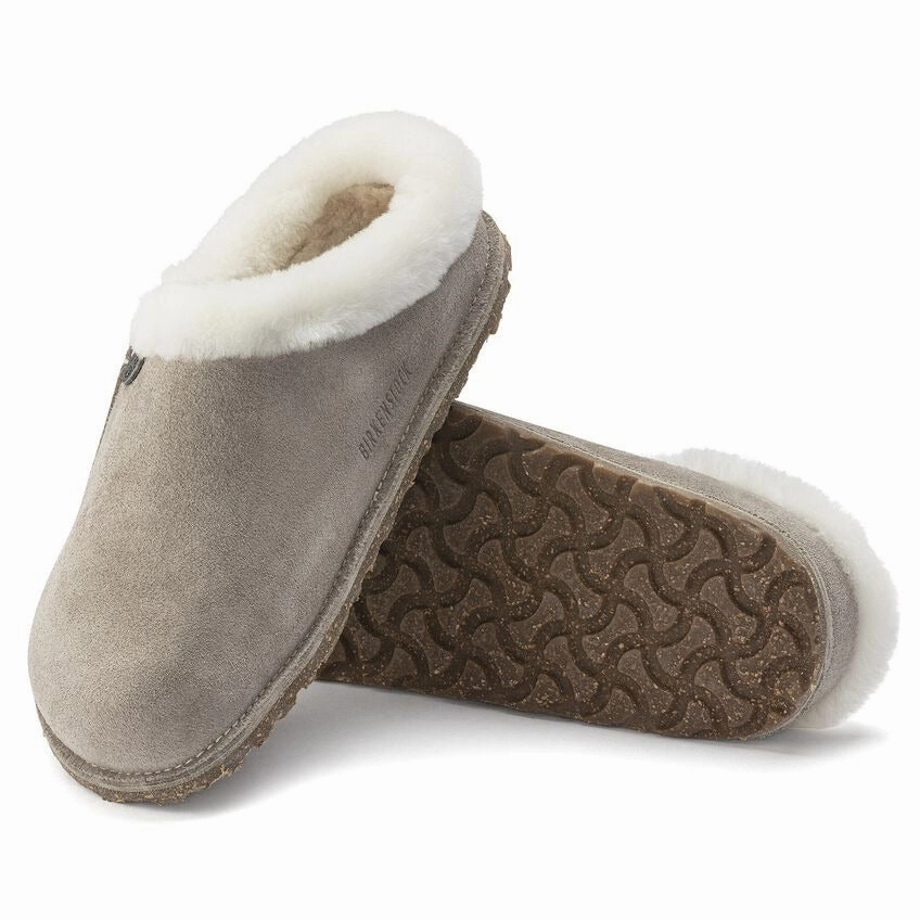 Zermatt Premium Shearling : Stone Coin Cozies Slippers