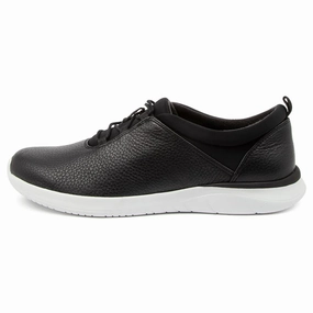 Ziera Fox Black/White Sole Sneaker (Women's) Best Business Casual Shoes Walking